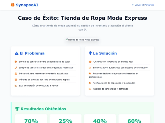 Caso Tienda screenshot
