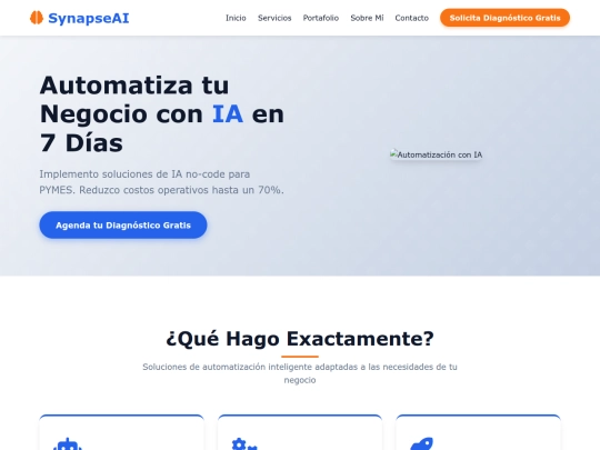 Página Principal screenshot