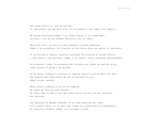 marzo screenshot