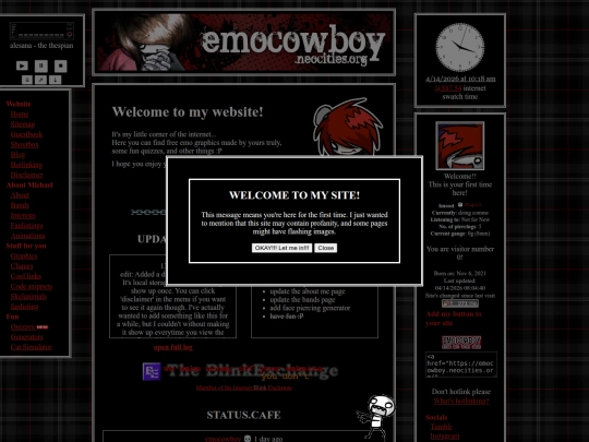 index screenshot