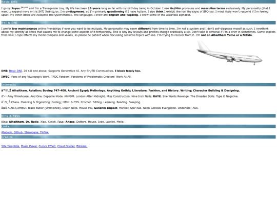 info screenshot