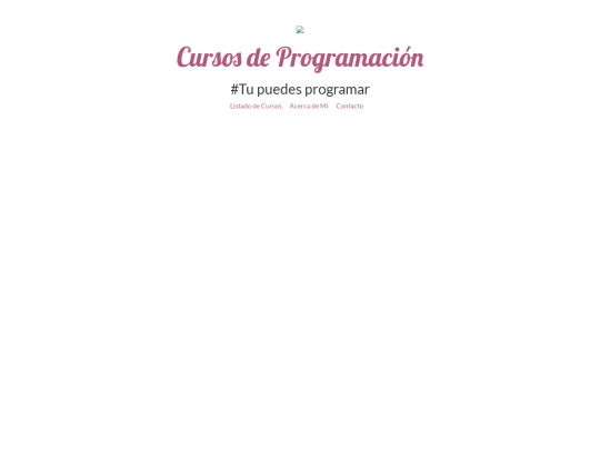 cursos screenshot