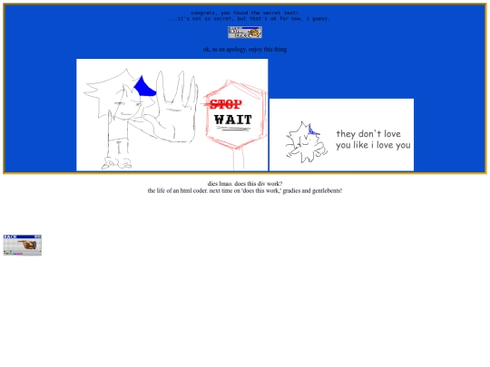 secretpage screenshot