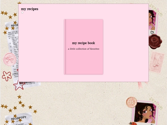 recipes screenshot