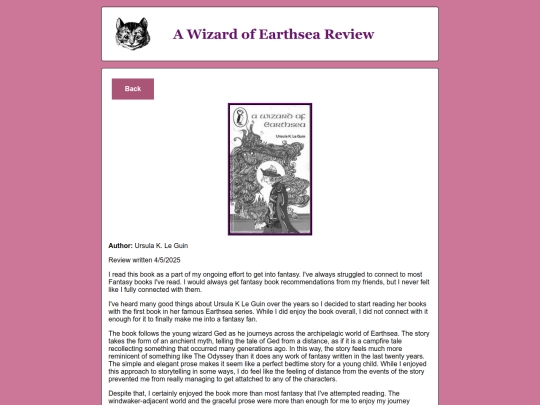 reviews/earthsea screenshot