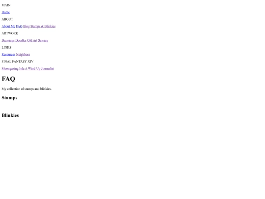 pages/me/stamp-blinkie screenshot