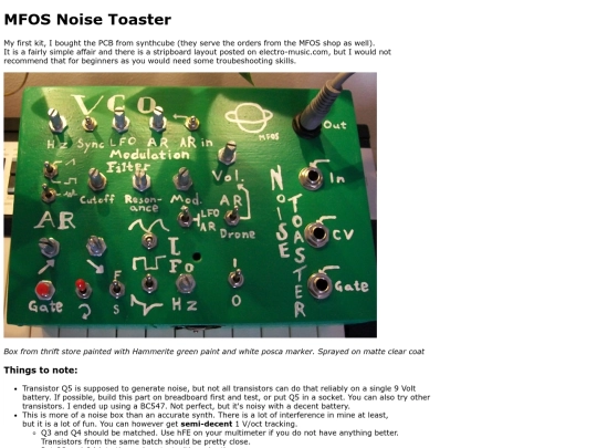 mfos/noisetoaster screenshot