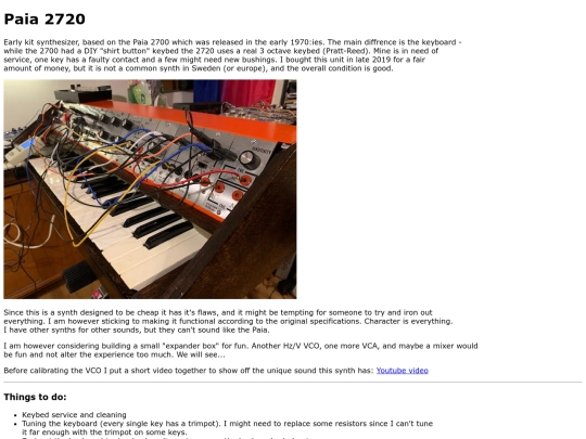 paia/2720 screenshot