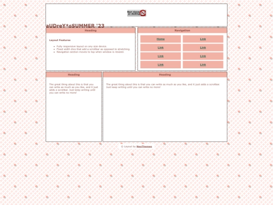 spacenewlayout screenshot