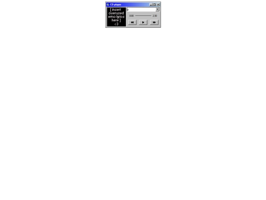 Music player/music screenshot