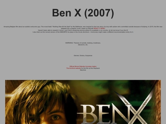 Shrines, reviews, recs/Reviews and recommendations/Ben-X-2007 screenshot