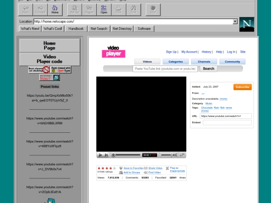 videos screenshot
