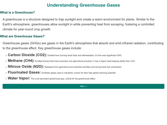 nasa/Green house screenshot