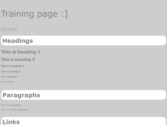 training_in_html screenshot
