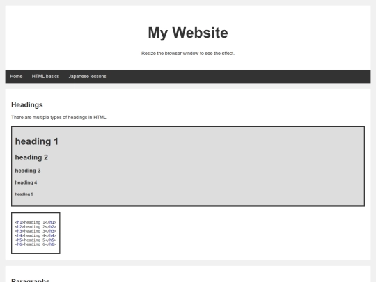 website_remastering/html_basics screenshot