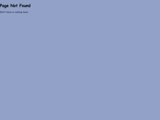 not_found screenshot