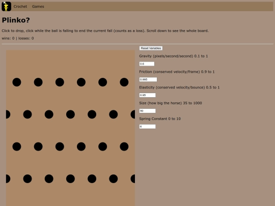 horsePlinko screenshot