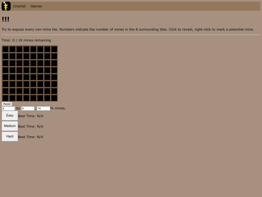 minesweeper screenshot