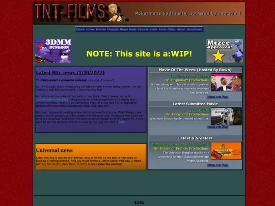#redesign/home screenshot