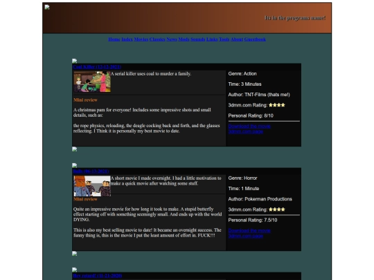 Movies/Mymovies screenshot