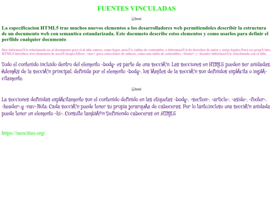 fuentesvinculadas screenshot