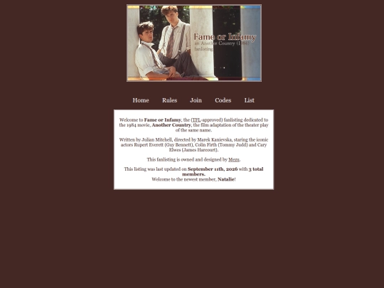 fanlistings/anothercountry screenshot