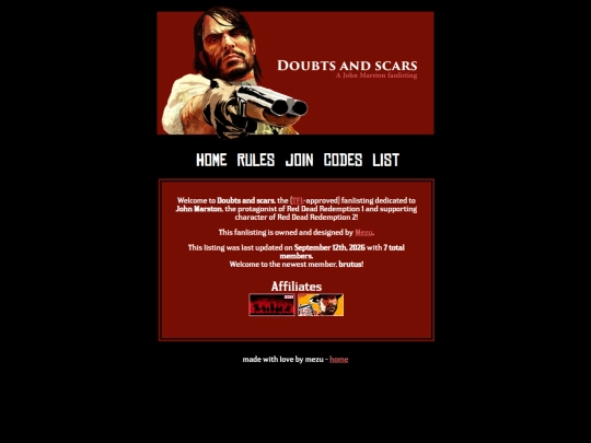 fanlistings/johnmarston screenshot
