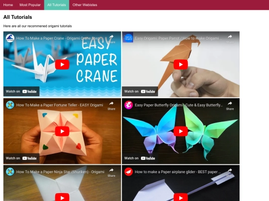 all_tutorials screenshot