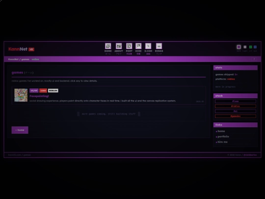 games screenshot