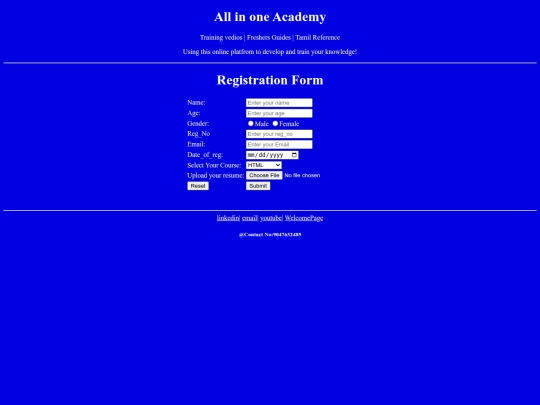 project1 screenshot