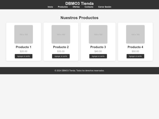 formulario/eCommerce screenshot