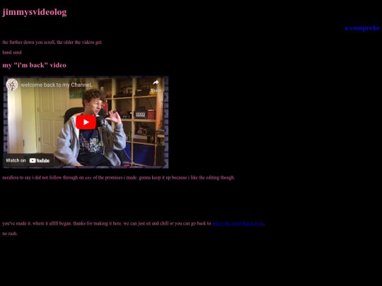videolog screenshot