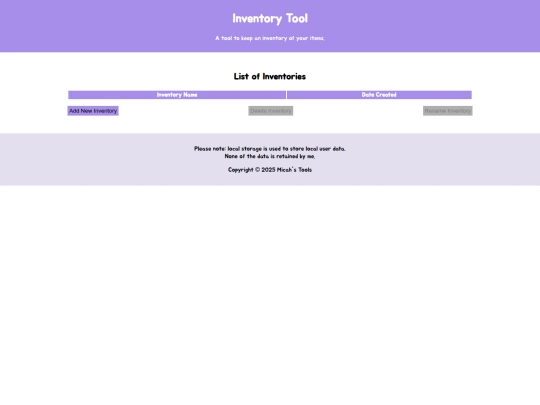 invtool screenshot