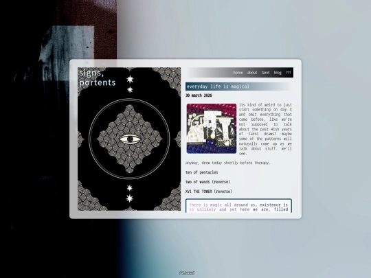 tarot screenshot
