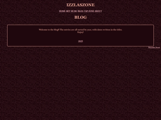 blog screenshot