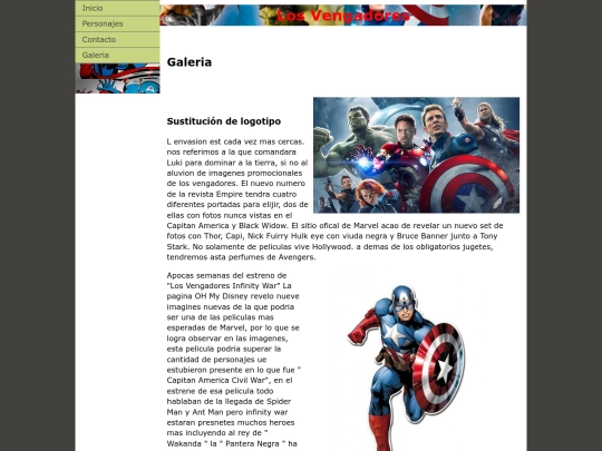 Paginas/Galeria screenshot