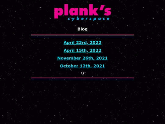 blog screenshot