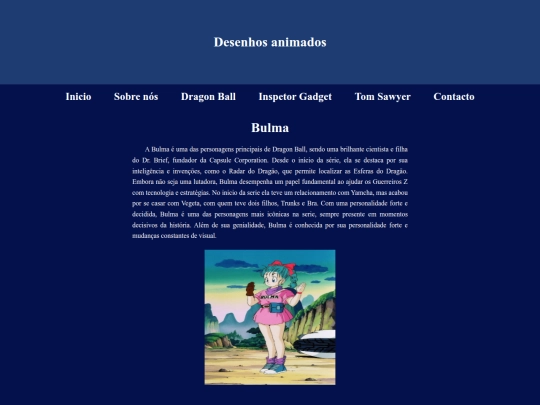 Bulma screenshot