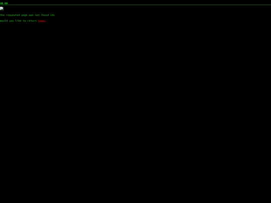 not_found screenshot