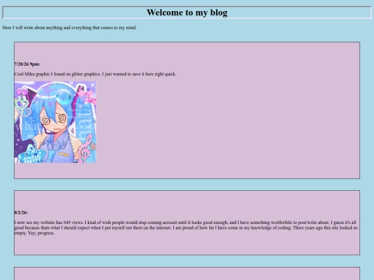 Blog/Blog screenshot