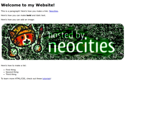 test screenshot