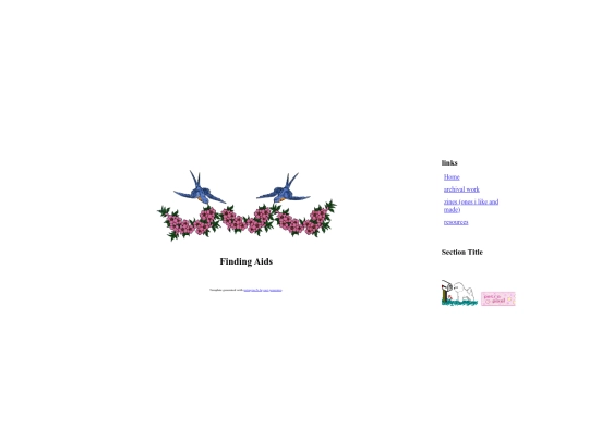 archivalwork screenshot
