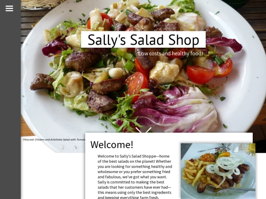 salad/site screenshot