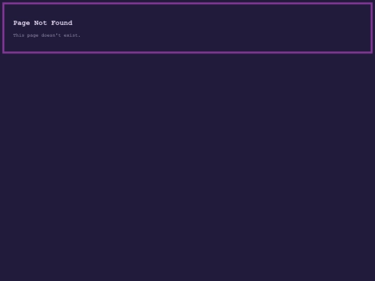 not_found screenshot