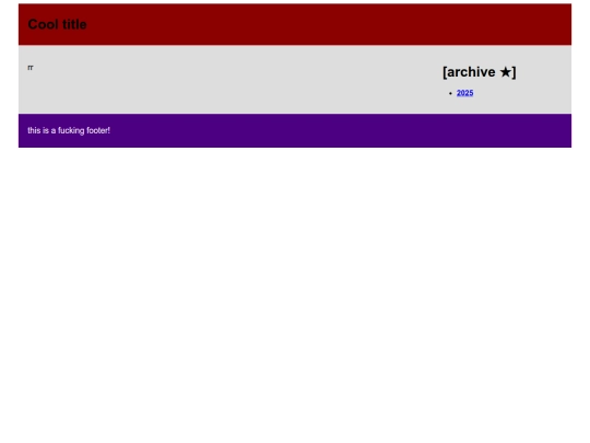 archive/old/diary/entries/test2 screenshot