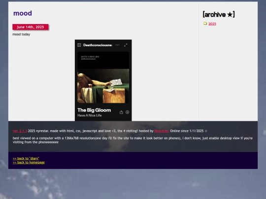diary/entries/4 screenshot
