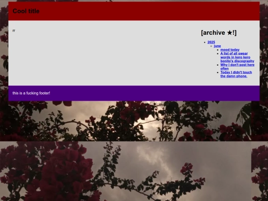 diary/entries/test2 screenshot