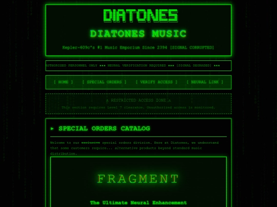 special-orders screenshot