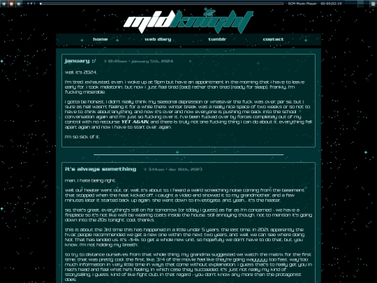 blog screenshot