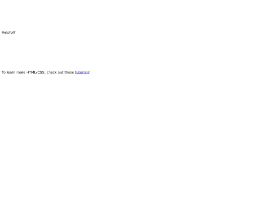 feedback screenshot
